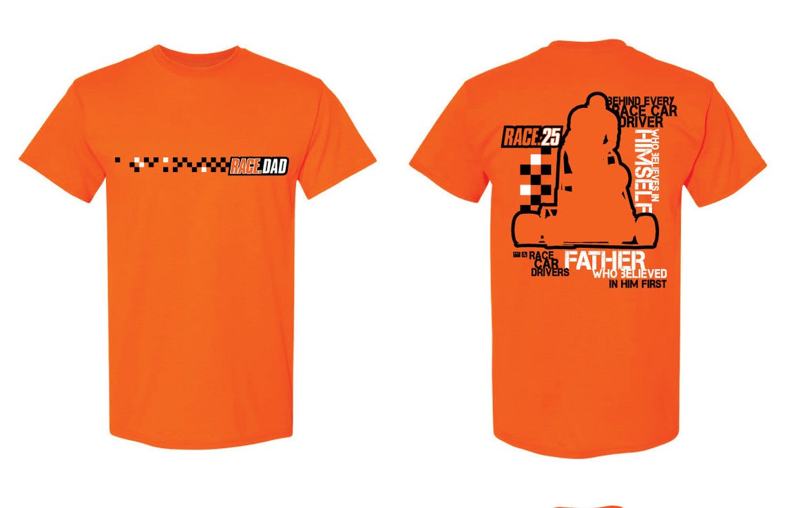 USA Racing Dad Long Sleeve Moisture-Wicking Tee