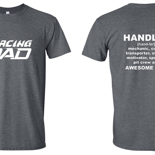USA Racing Dad Eco Triblend T-Shirt Hoodie