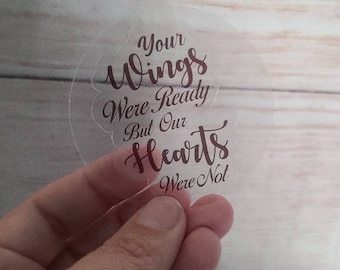 Tus alas estaban listas pero mi corazón no