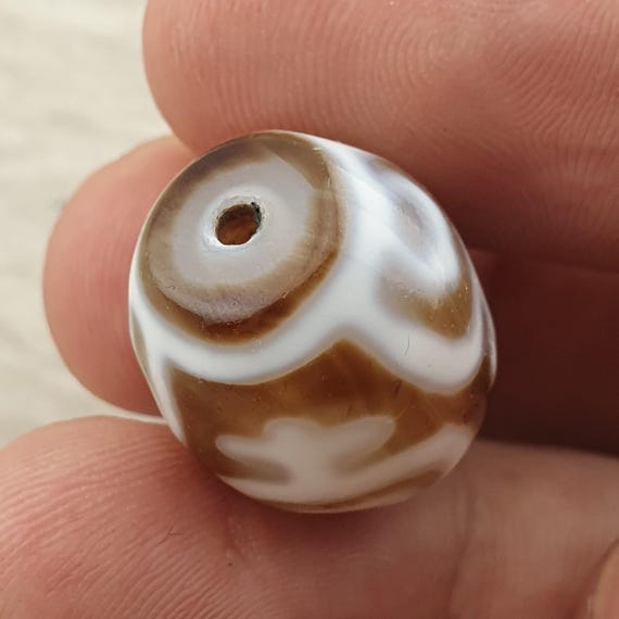 Treasure vase unique pattern himalayan tibetan ag… - image 9