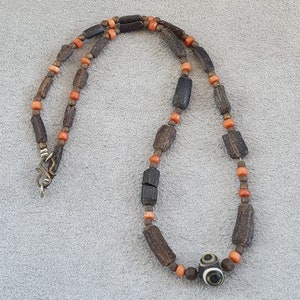 Antique roman era glass beads strand necklace #g3Gift