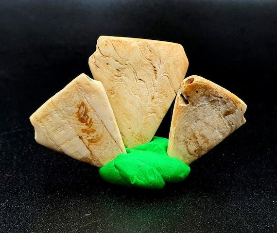Authentic 3 pcs ancient beads pendants, amulets
