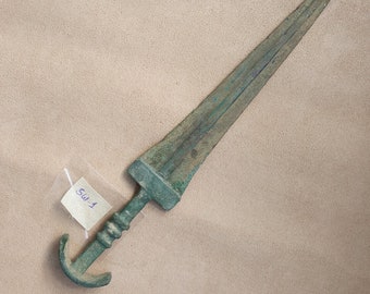 A large ancient greek iron age dagger sword  1200 bc. 47 cm #sw1