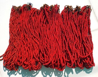 アンティークトレードビーズ ホワイトハート 7mm-4mm - Etsy 日本
