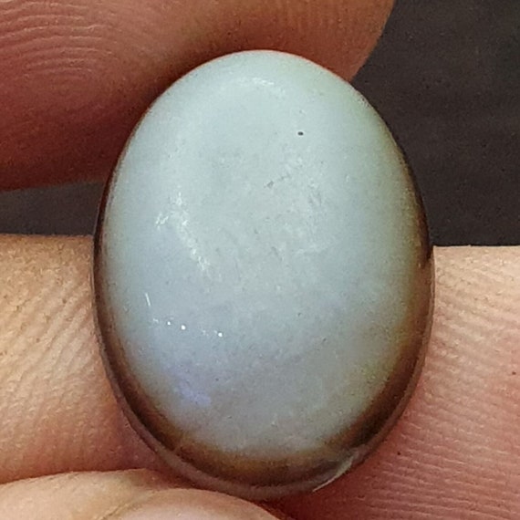 Old ancient indo tibetan antique luk mik magic eye prayer amulet bead