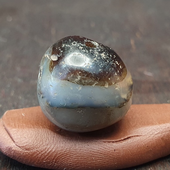Antique ancient old himalayan soleimani agate beadGift