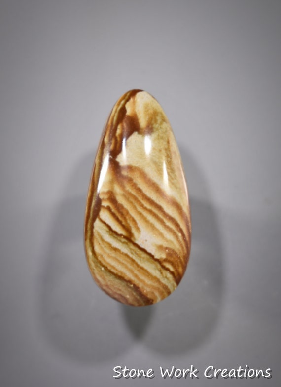 Disaster Peak Picture Jasper Cabochon