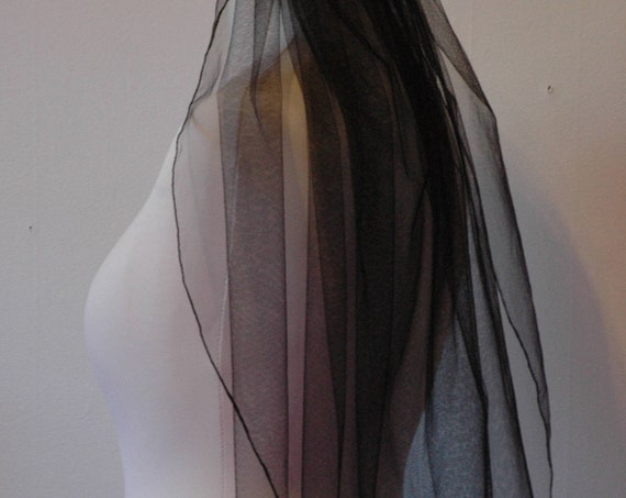 1 Single Tier Plain LB Veils 143 UK
