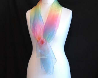 Rainbow Scarf Sash LB Veils LBV182 UK