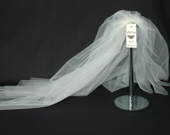 2 Tier Crystal LB Veils 151 UK