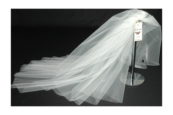 Wedding Veil Any Length Or Colour Short Long Single Tier LBV143 LB Veils UK 