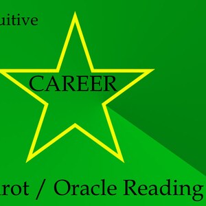 Career Path 5-card Intuitive Oracle Card Reading