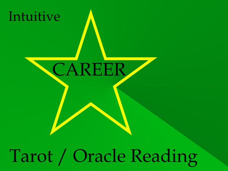 Career Path And Money Intuitive Tarot Oracle Card Reading - 