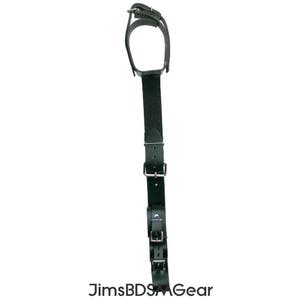 Collar / Wrist behind back restraint with or without a belt