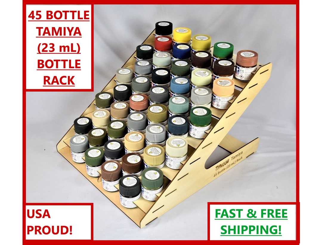 45 Bottle Tamiya 23 ML Paint Rack Hobby Paint Rack Paint Etsy