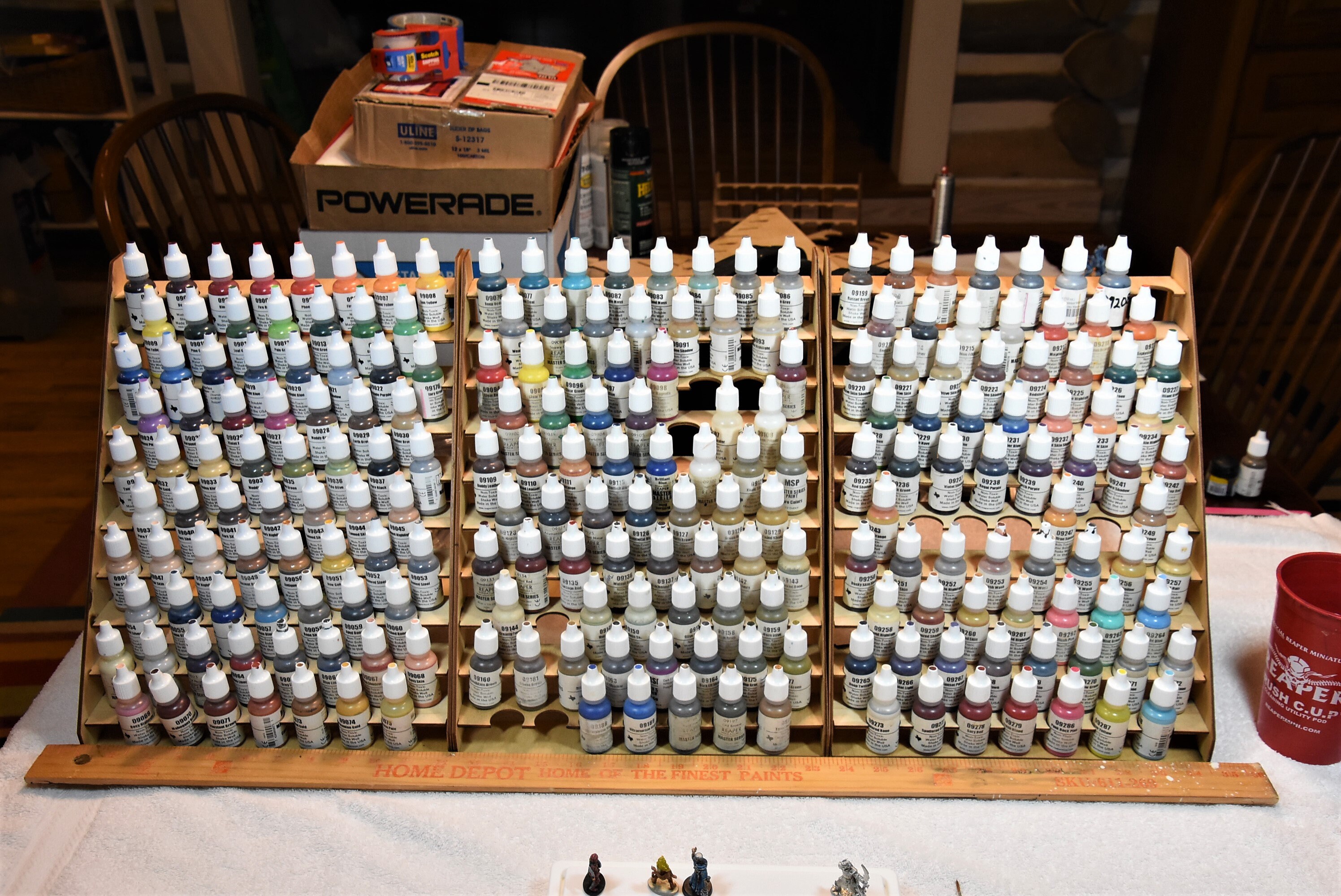 75 bottle paint rack Only 11.5 inches wide USA Typhoon hobby Etsy