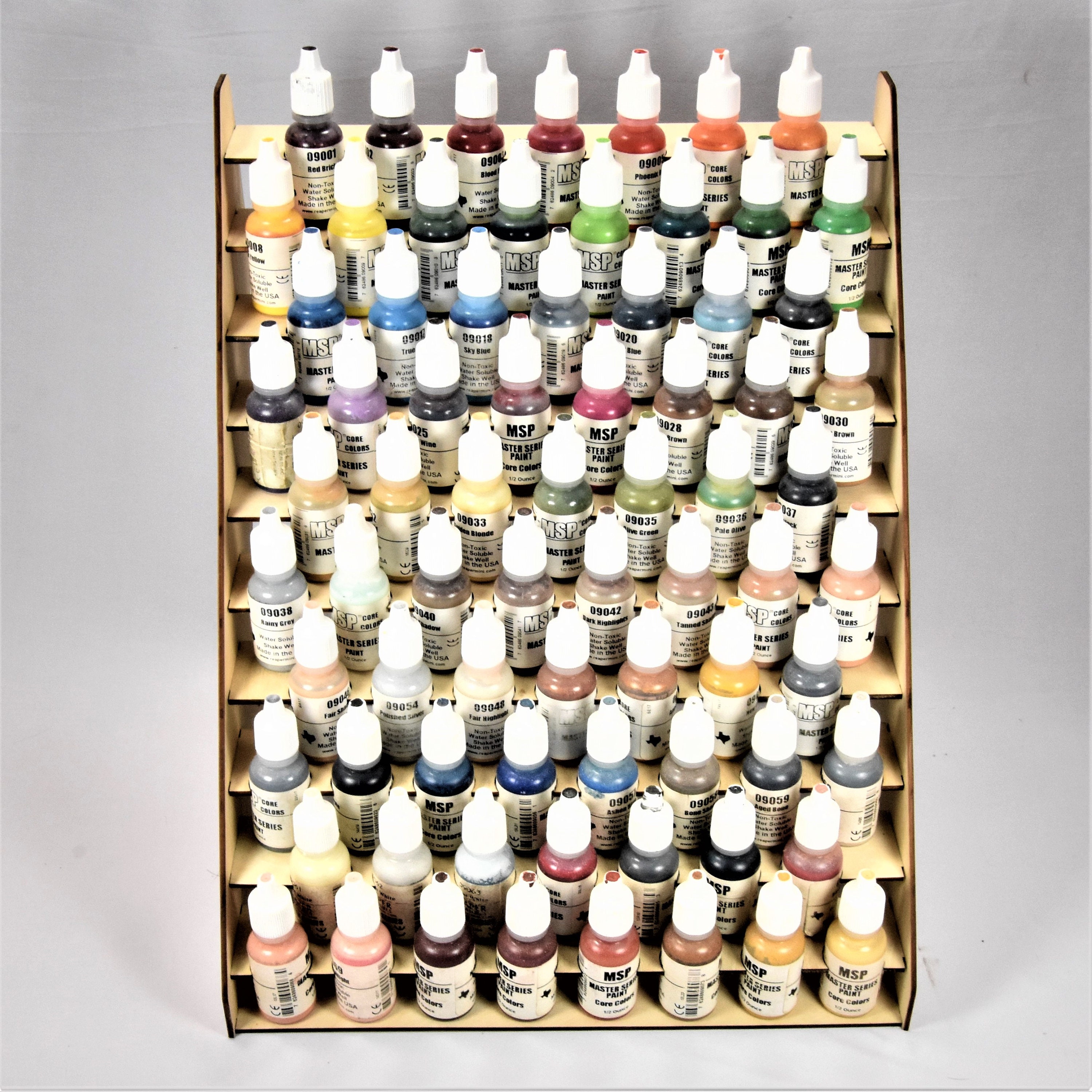 75 bottle paint rack Only 11.5 inches wide USA Typhoon hobby Etsy