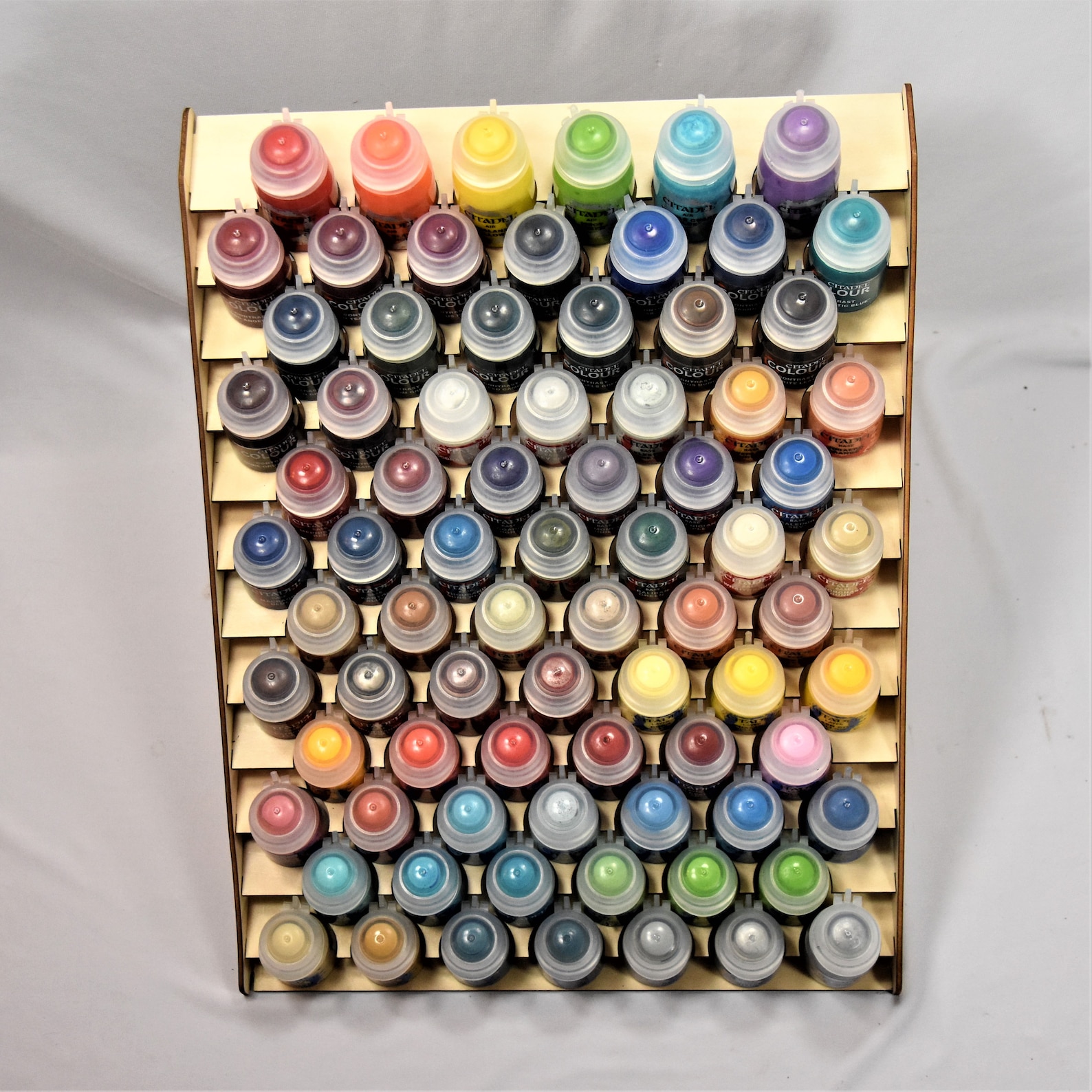 78 Bottle Citadel Paint Rack Size 11.5 Wide Hobby Etsy