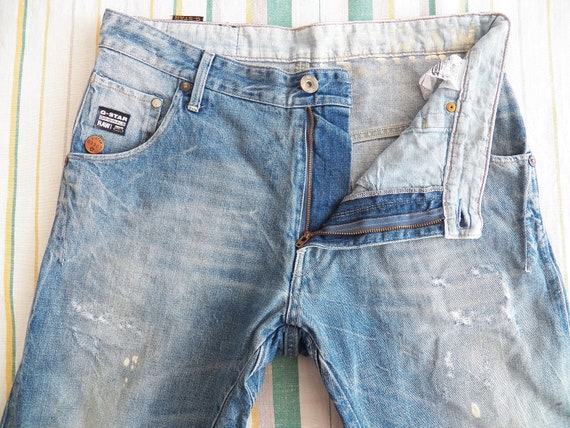 G-star RAW Arc Vintage Loose Tapered Mens Jeans Size 33 W33 G-star RAW Arc Vintage Loose Tapered Mens Jeans Size 33 W33