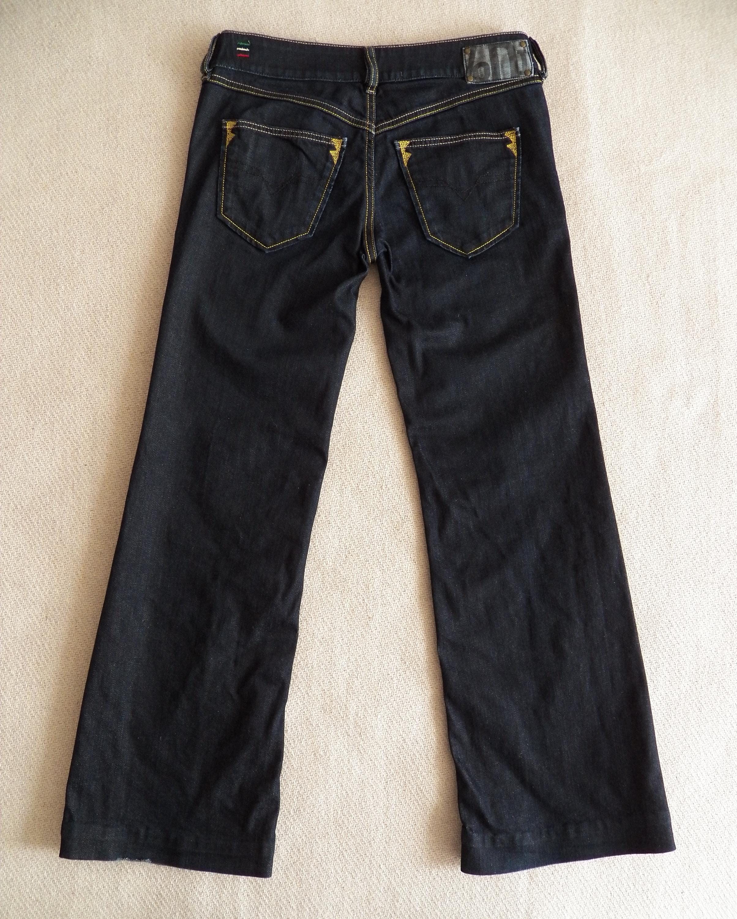 Vintage Diesel Vixy Womens Jeans W28 L30 Stretch Straight Bootcut 