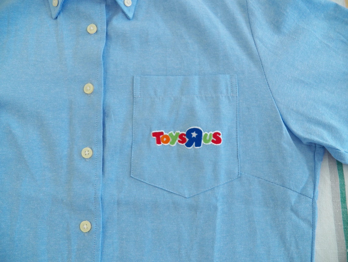 Vintage Toys r Us WOMENS Uniform Employee SHIRT Etsy UK