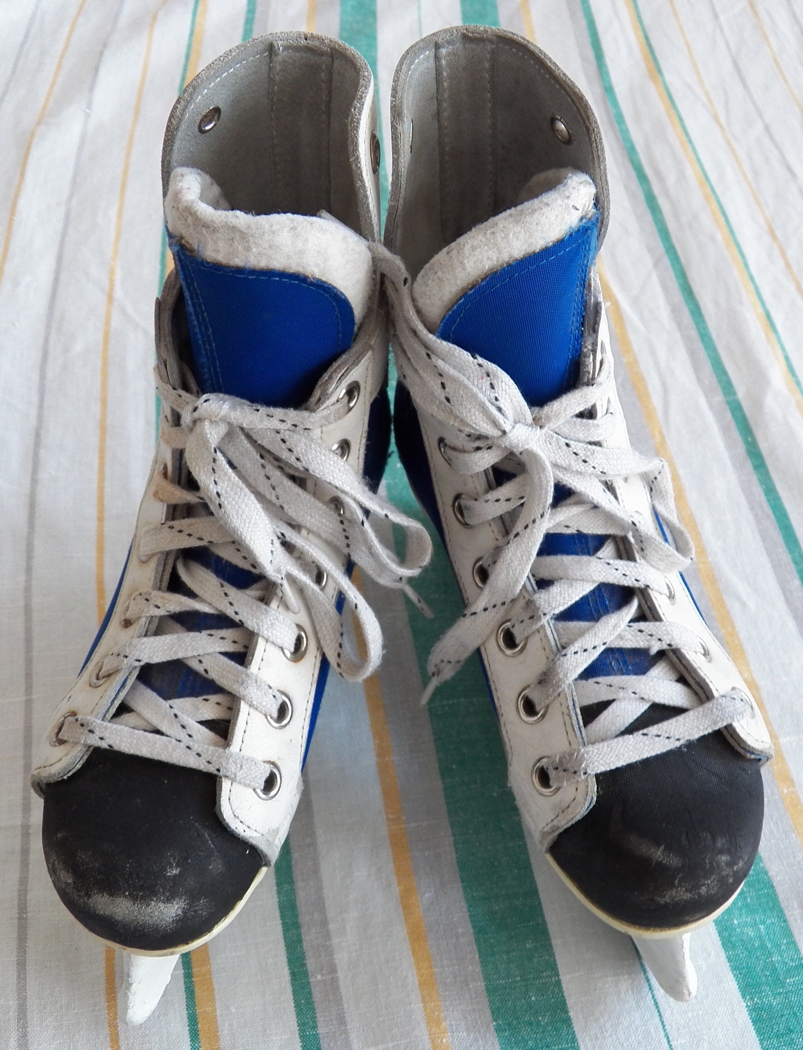 Vintage GRAF Laser 96 Ice Hockey Skates Kids Youth Size 32 Etsy UK