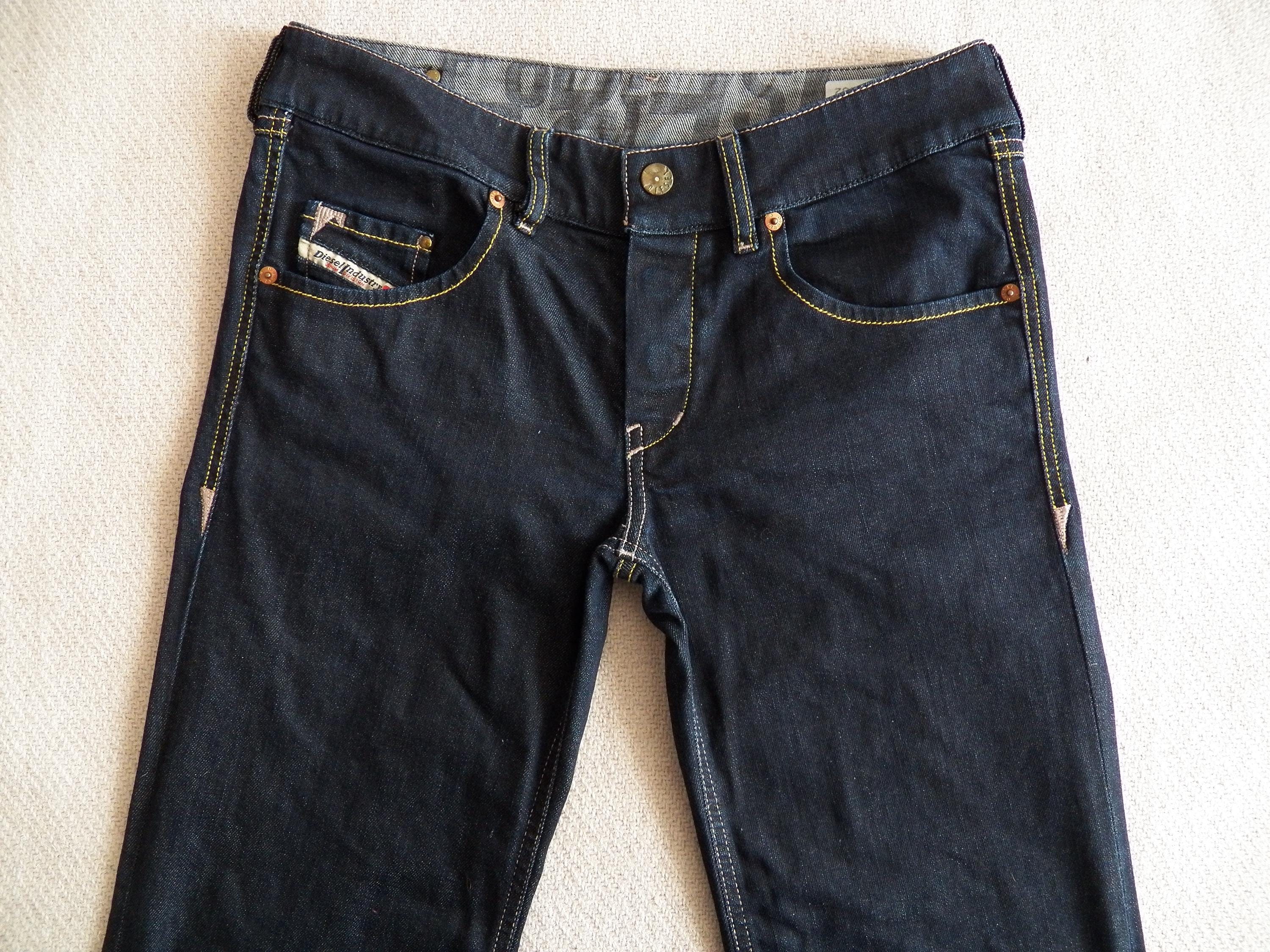 Vintage Diesel Vixy Womens Jeans W28 L30 Stretch Straight Bootcut 