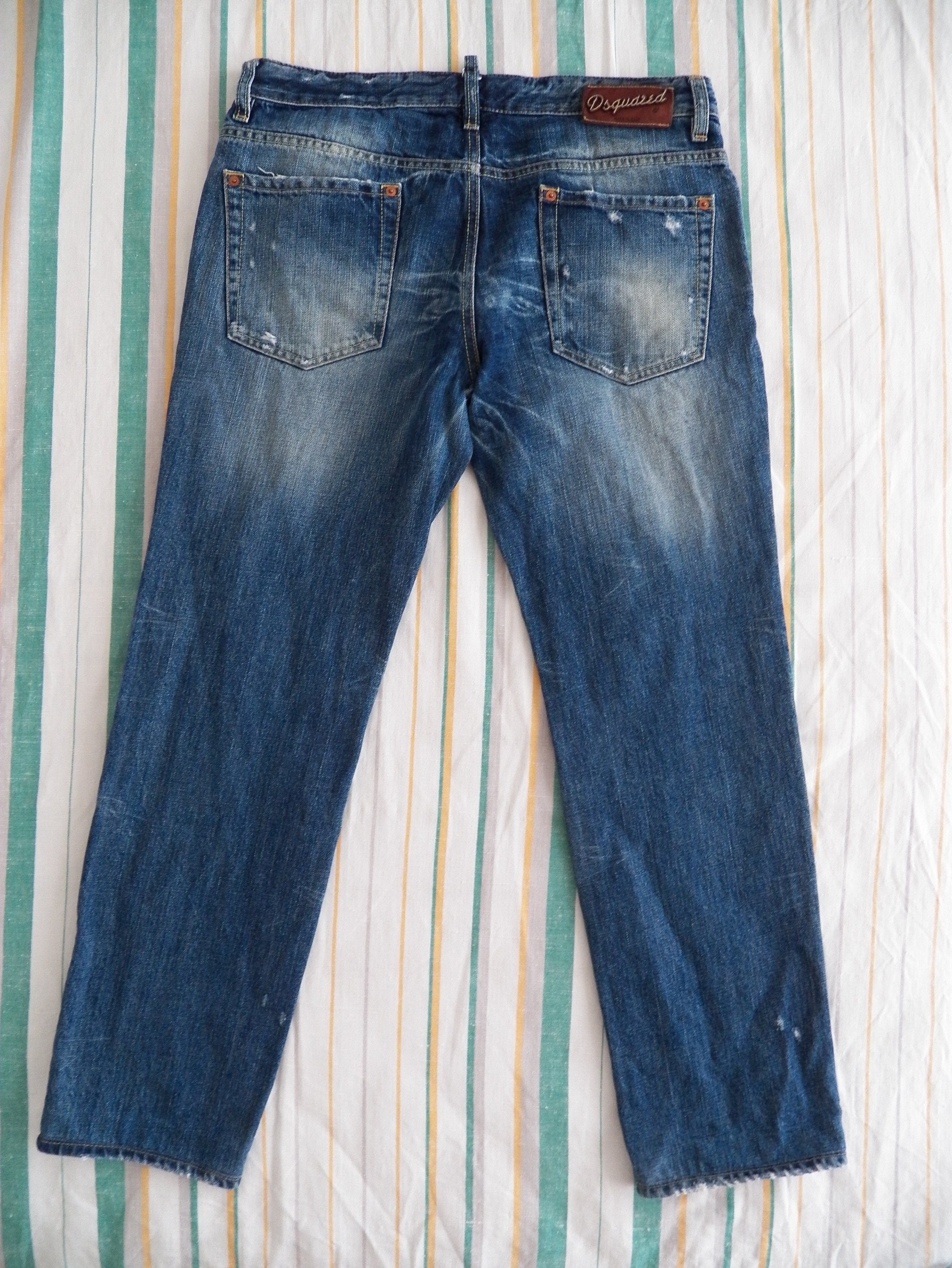 Vintage Dsquared2 MENS JEANS Size 50 W34 L30 Blue Denim Vintage Dsquared2 MENS JEANS Size 50 W34 L30 Blue Denim