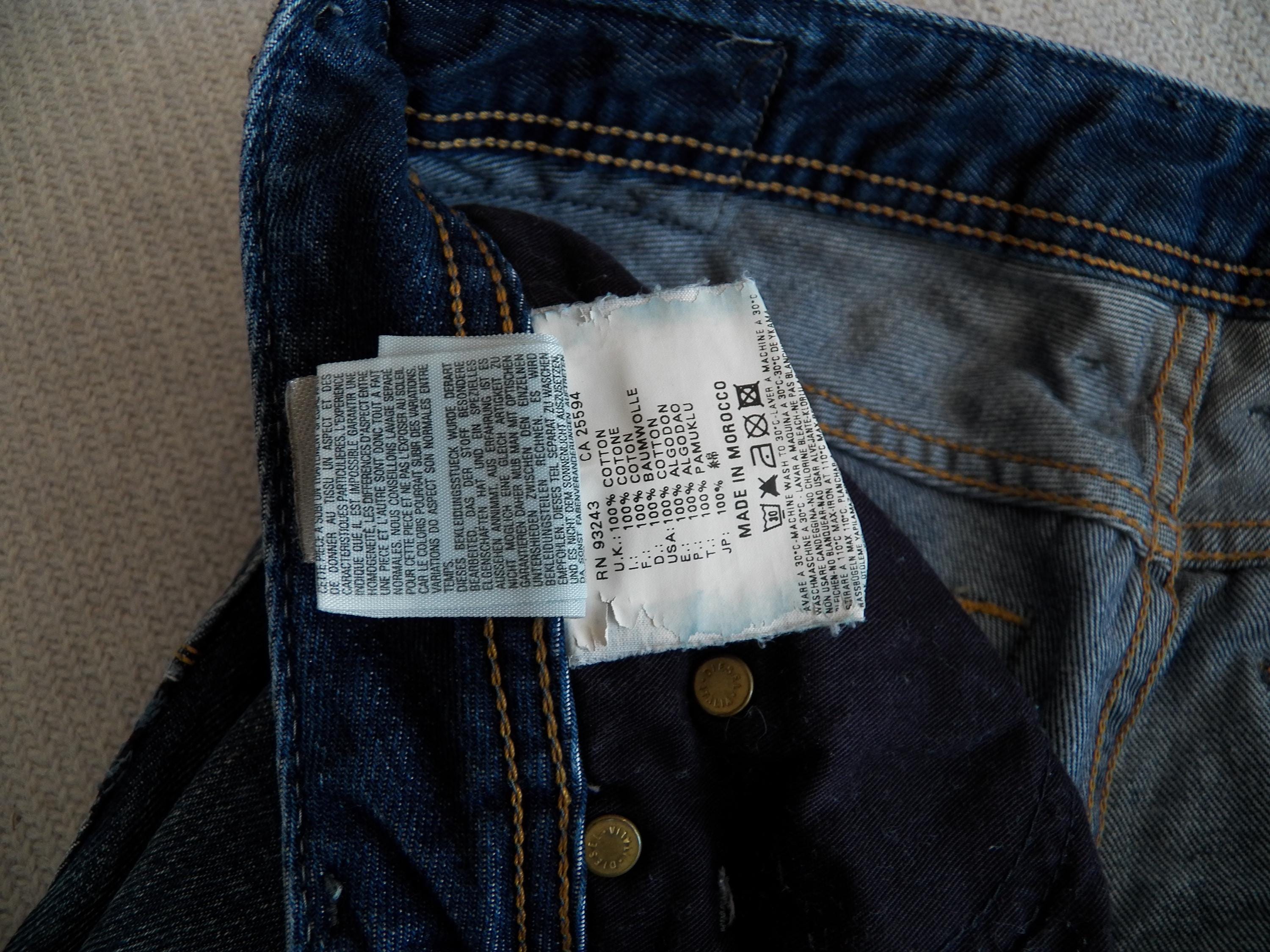 Vintage Y2K Diesel Zatiny Mens Jeans Size W30 L31 Washed Medium