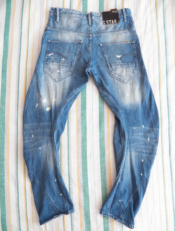 G-star RAW Arc Vintage Loose Tapered Mens Jeans Size 33 W33 G-star RAW Arc Vintage Loose Tapered Mens Jeans Size 33 W33