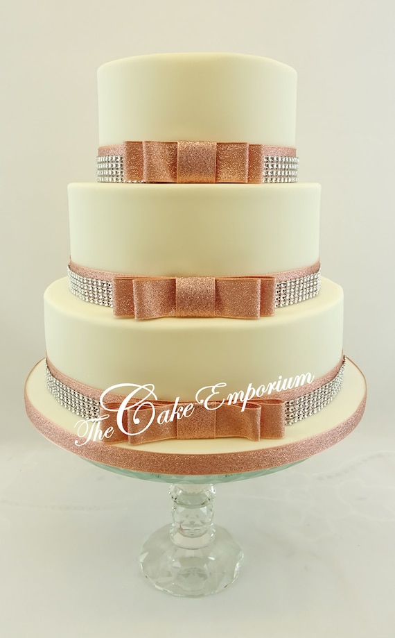 3 row Sparkly diamante effect trim ribbon bling wedding bridal cakes crafts 