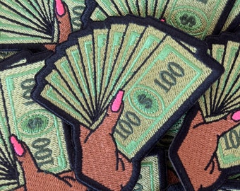 It’s Giving Boss Patch 3 inches in size irons on