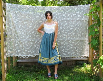 Reworked Vintage Apron Style Dress