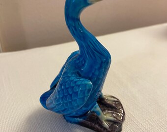 Chinese blue glazed duck
