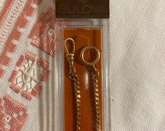 Cadena para reloj de bolsillo Bulova