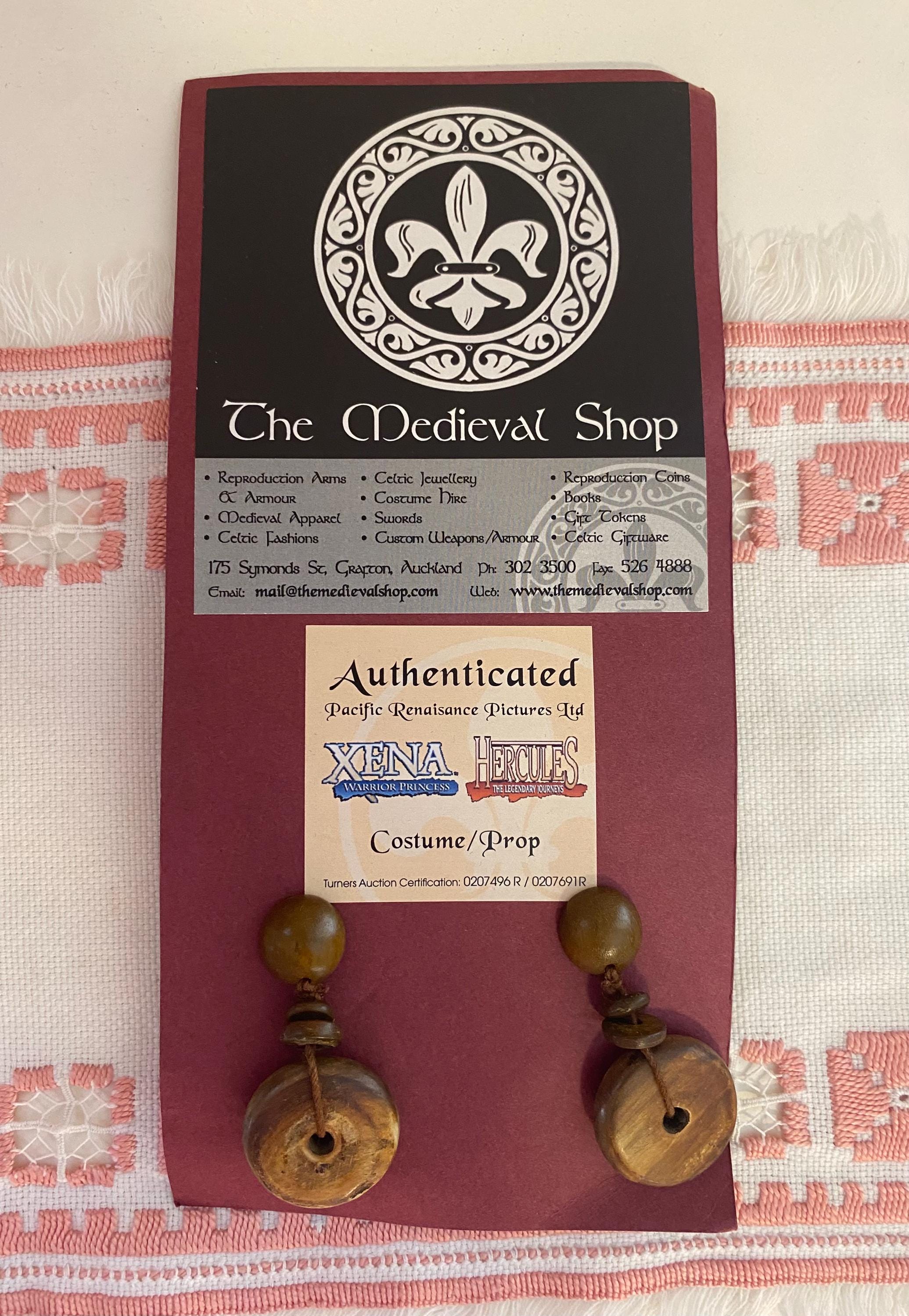 Authentic Xena Warrior Prop Earrings - Etsy