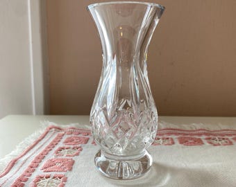 ウォーターフォード　花瓶　ダイヤモンドコバルト Waterford Lismore Diamond Vase - Bed Bath & Beyond - 37365267