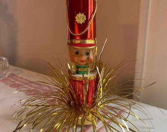 Vintage pixie ornament