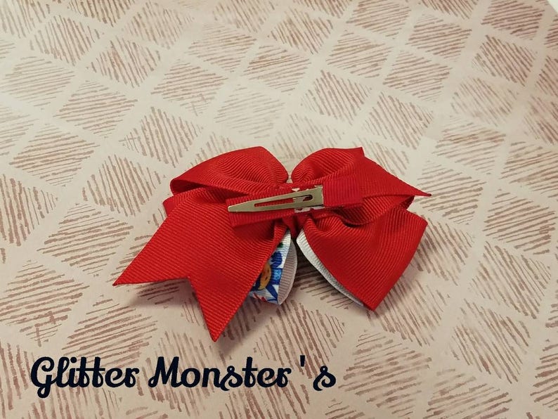 PJ Mask Hair Bows PJ Mask Birthday Accessories Super Hero Etsy