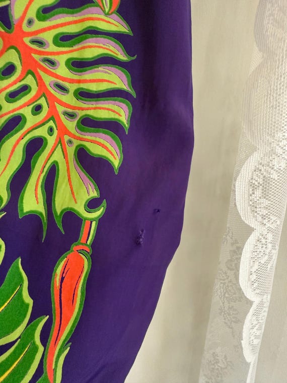 1940s Kamehameha Rayon Teatimer Hawaiian Cabana S… - image 5