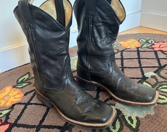 70s LaGrange Leather Cowboy Boots sz 6