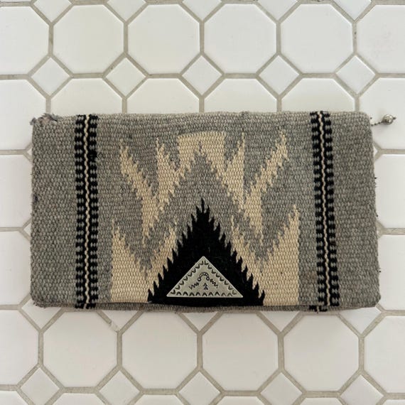Vintage 1940s Chimayo Clutch Purse - Raleigh Vintage