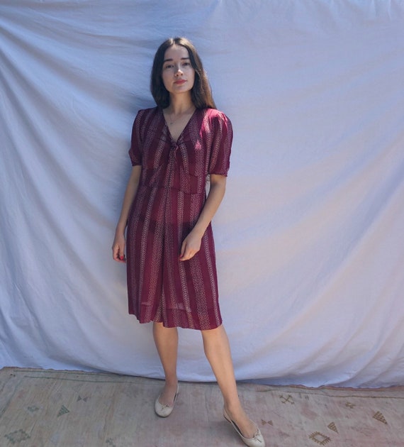 1940s Dustbowl Day Dress