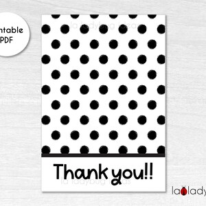 Minimal Printable Cookie card. Polka dots card for cookies. Digital cookie treat card. Instant download. Cookie card for treat. Gift tag