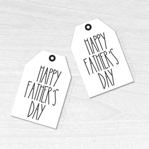 Father's Day Tags. Gift Tags for Dad. Printable PDF. Instant Download ...