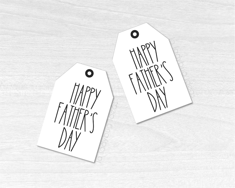 Father's Day Tags. Gift Tags for Dad. Printable PDF. - Etsy