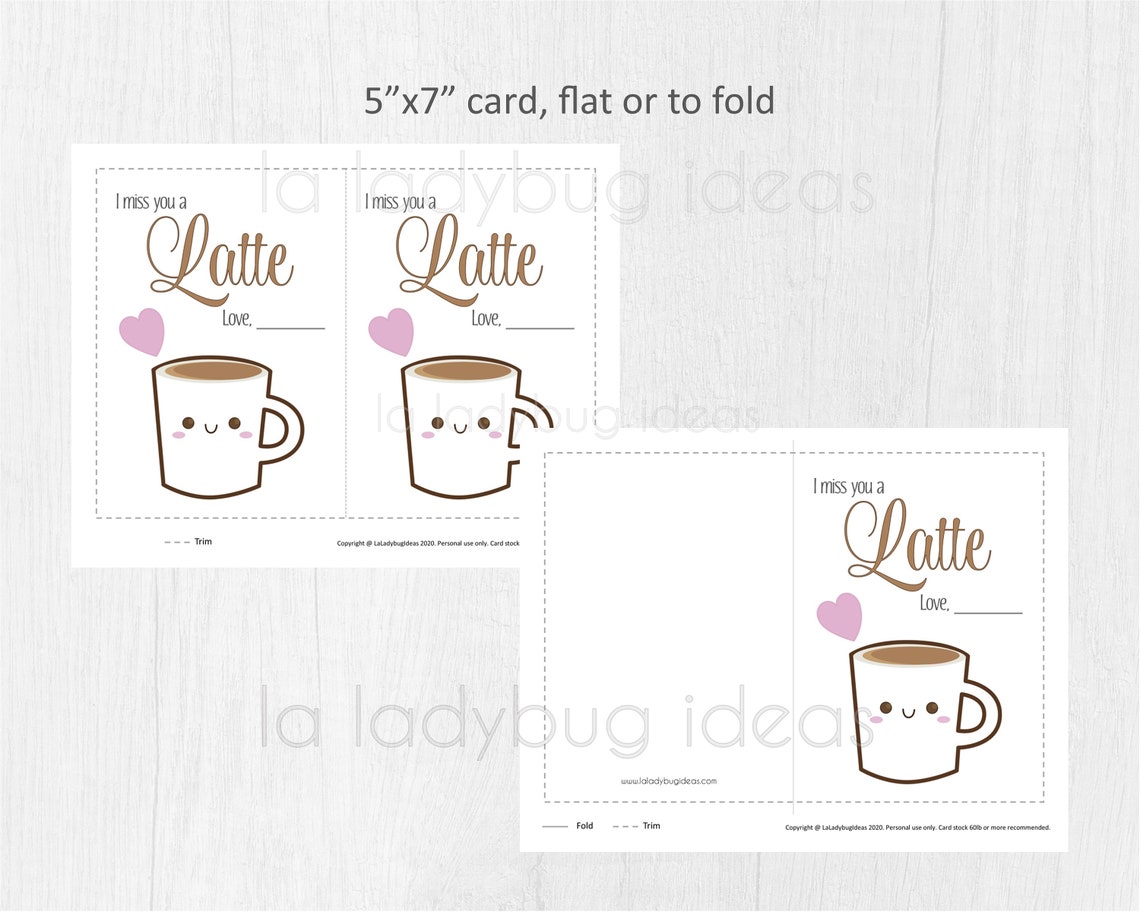 I Miss You A Latte Printable Card I Miss You Printable Card Etsy i-miss-you-a-latte-printable-card-i-miss-you-printable-card-etsy