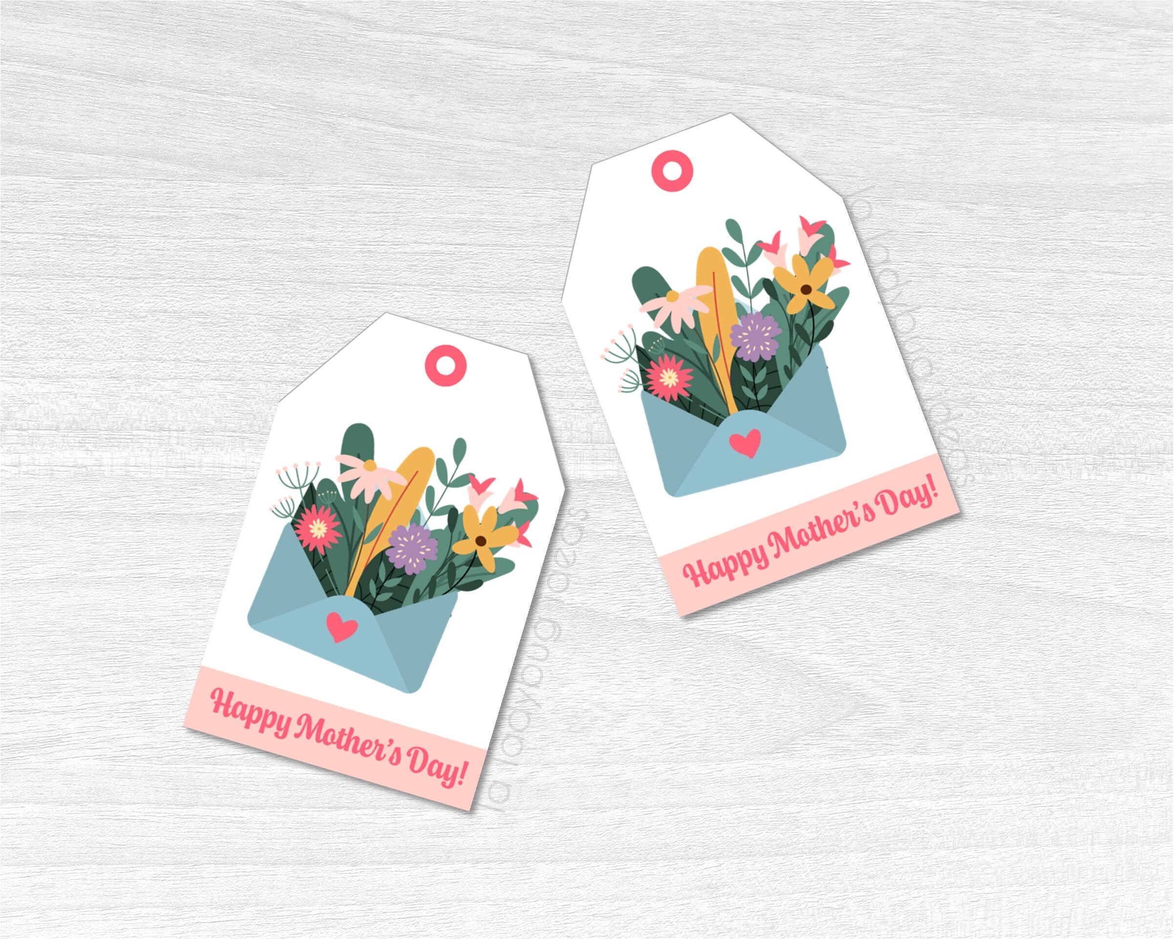 Mothers Day Gift Tags. Tags for Mom. Printable PDF. Instant Etsy