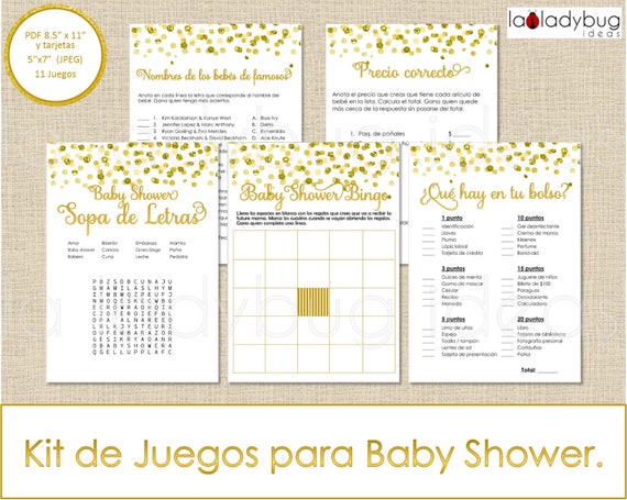 Sopa De Letras Niña Juegos De Baby Shower Tengo Un Juego