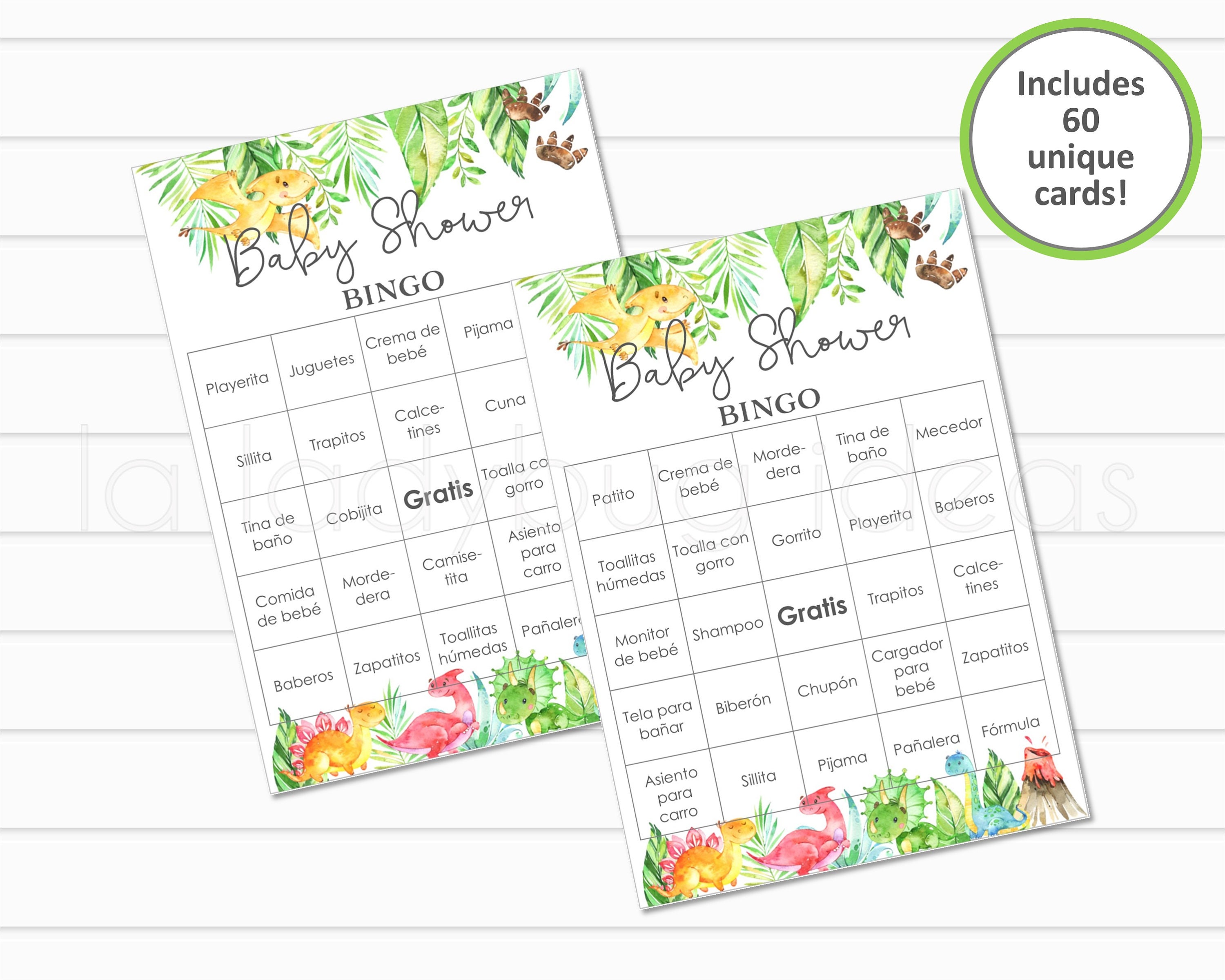Juegos Para Baby Shower. Archivos PDF/JPEG Para Imprimir. 11 | Etsy